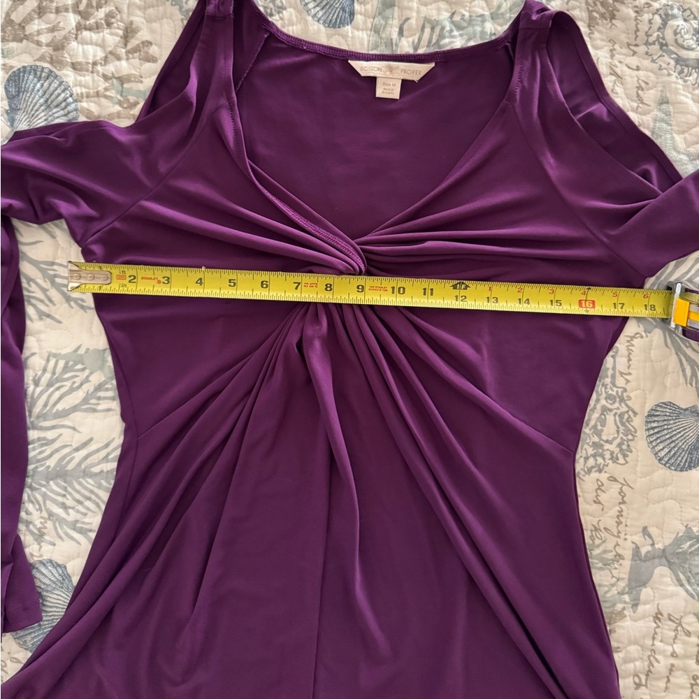 NWOT Boston Proper Cold Shldr Top - Picture 6 of 6